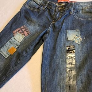 NWT ZANI DI PATCH WORK JEANS